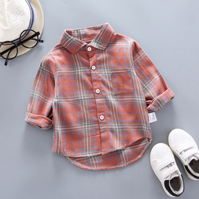 Baby Boys Summer Plaid Outfit: Cozy Striped Shirts, Tees & Shorts Set Yamza Tots' Closet