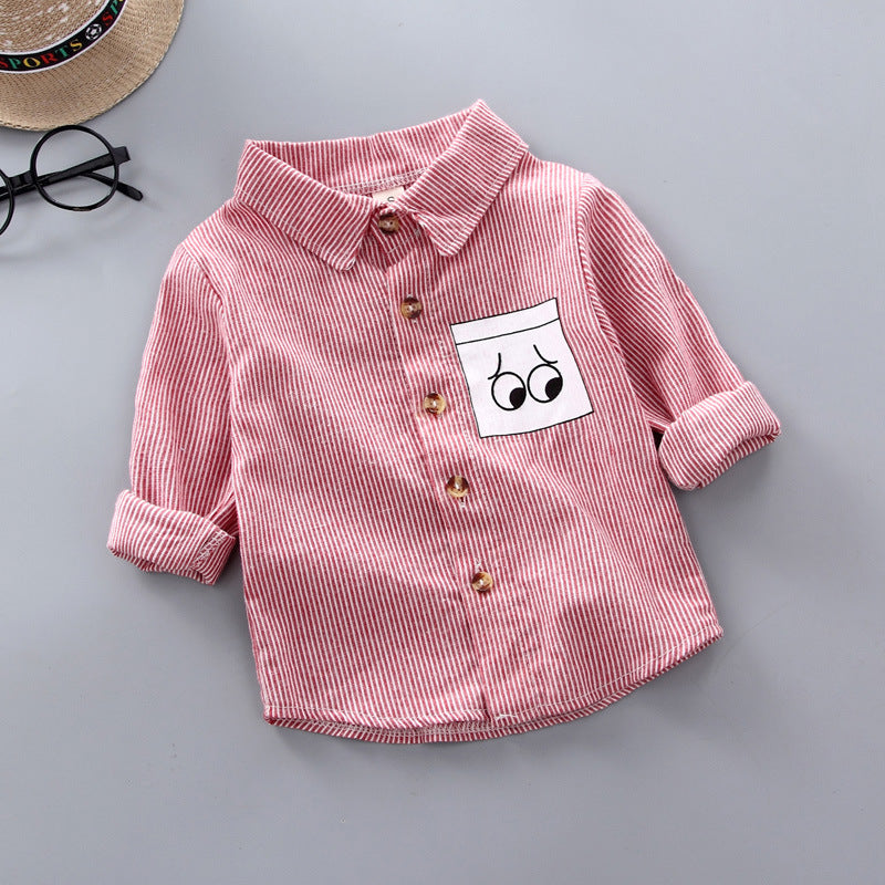 Baby Boys Summer Plaid Outfit: Cozy Striped Shirts, Tees & Shorts Set Yamza Tots' Closet