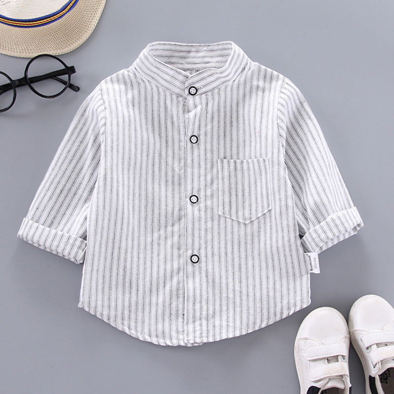 Baby Boys Summer Plaid Outfit: Cozy Striped Shirts, Tees & Shorts Set Yamza Tots' Closet