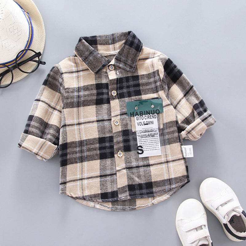 Baby Boys Summer Plaid Outfit: Cozy Striped Shirts, Tees & Shorts Set Yamza Tots' Closet