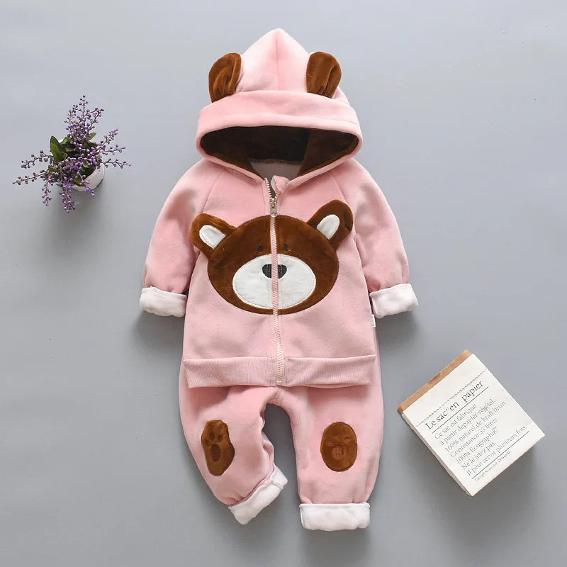Toddler Clothes  Hooded & Pant 2pcs Outfit