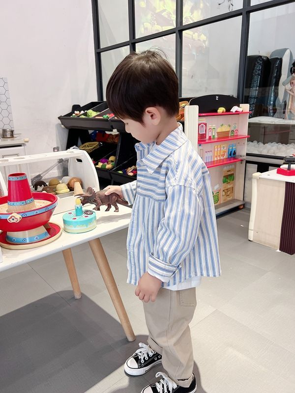 Baby Boys Summer Plaid Outfit: Cozy Striped Shirts, Tees & Shorts Set Yamza Tots' Closet