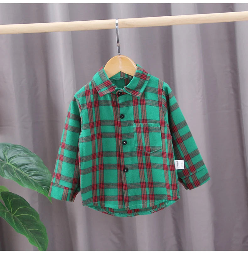Baby Boys Summer Plaid Outfit: Cozy Striped Shirts, Tees & Shorts Set Yamza Tots' Closet