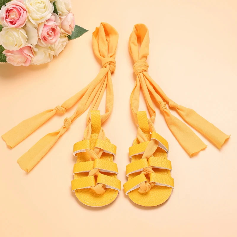 Cute Baby Girls Strap Sandals with Soft Rubber Sole Comfortable Summer Shoes