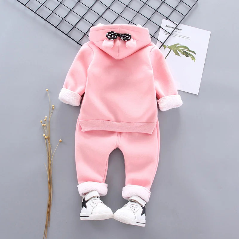Toddler Clothes  Hooded & Pant 2pcs Outfit