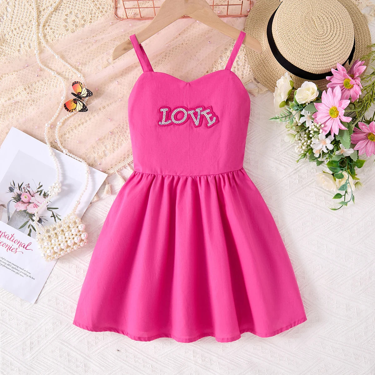 Children Fashion Dresses Barbi White Snow Moana Princess Dress Girl  Outfit