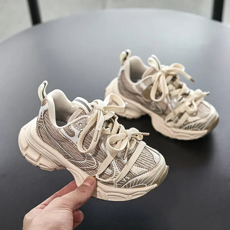 Kids Sneakers Breathable Soft Sole Running Shoes for Boys and Girls