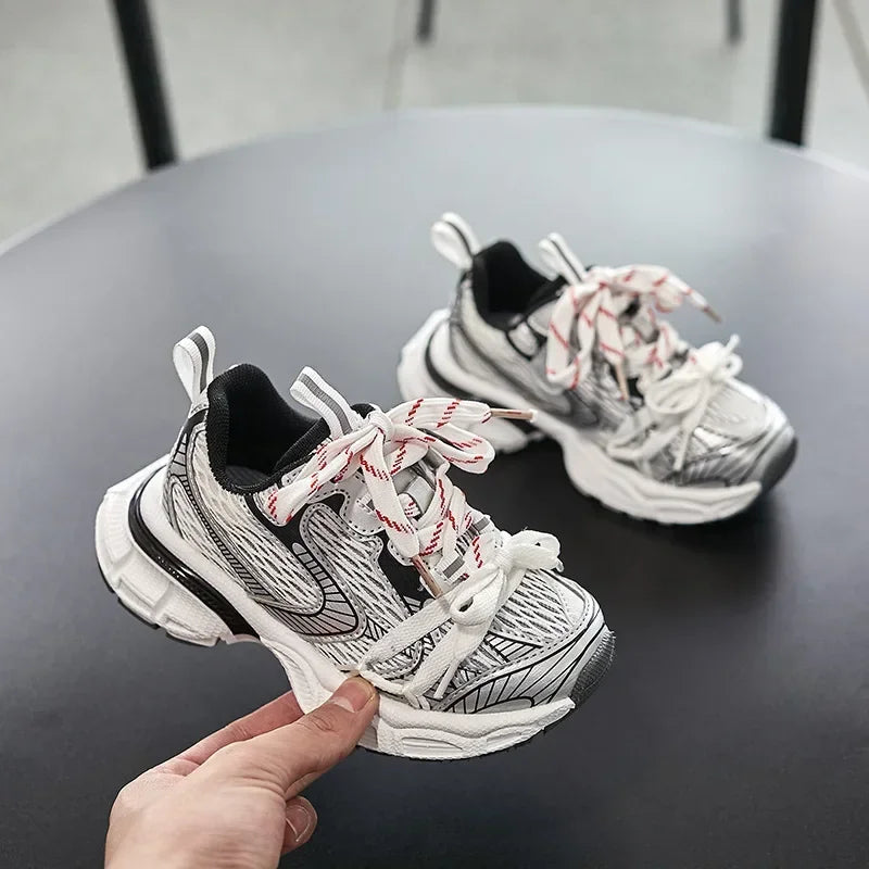 Kids Sneakers Breathable Soft Sole Running Shoes for Boys and Girls