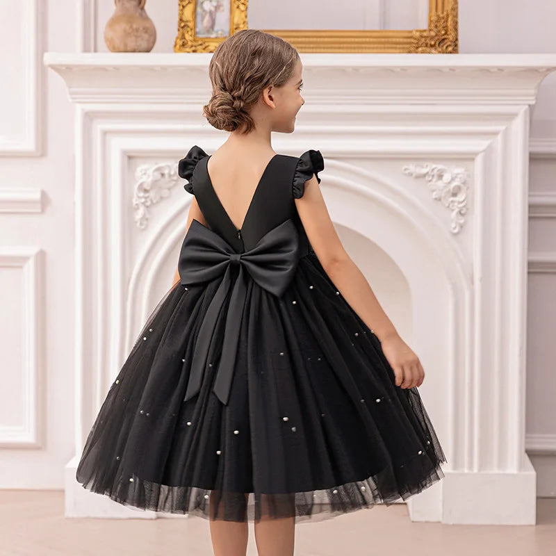 Fairy Princess Lace Party Dress for Girls Dance Stage Cosplay Costume Outfit