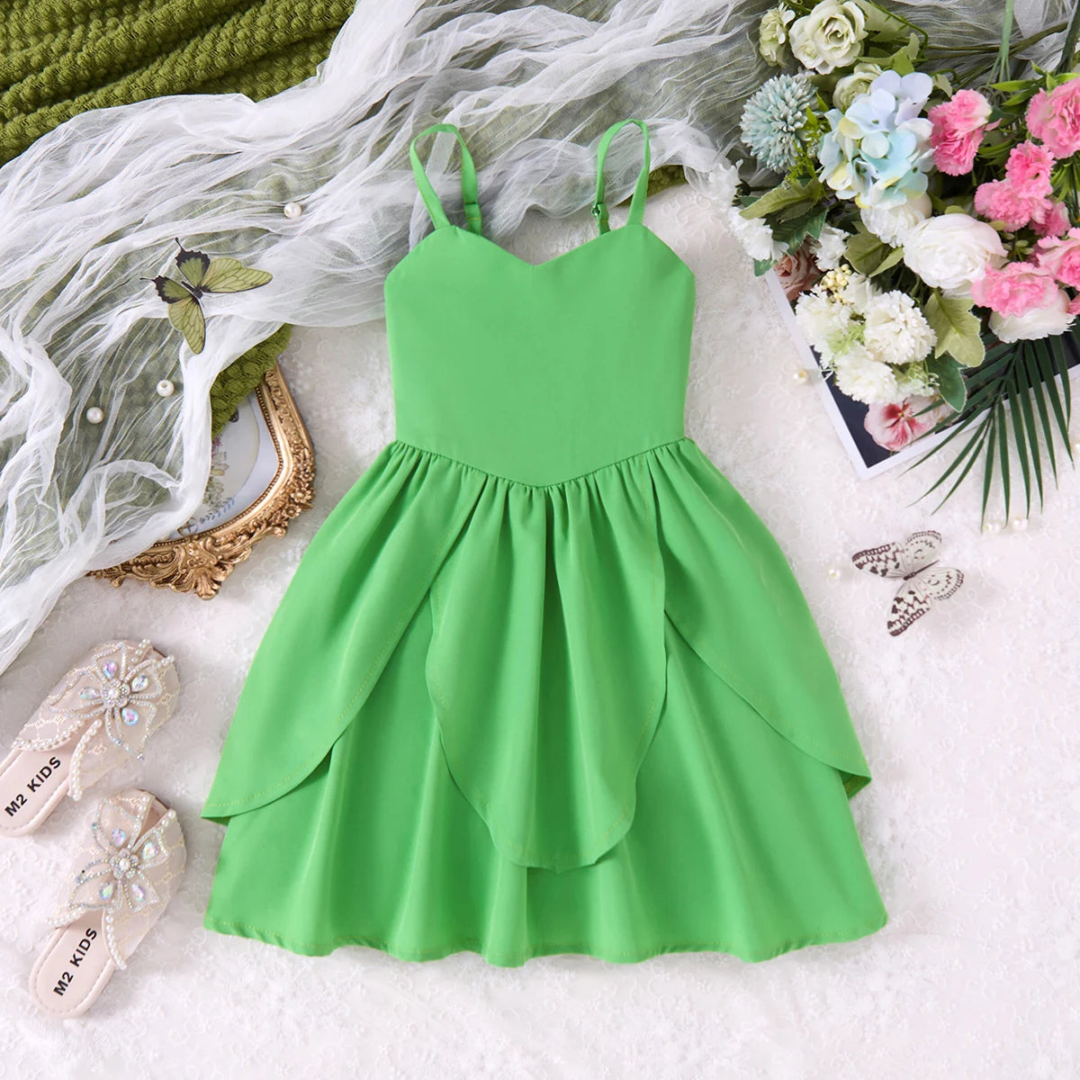 Children Fashion Dresses Barbi White Snow Moana Princess Dress Girl  Outfit