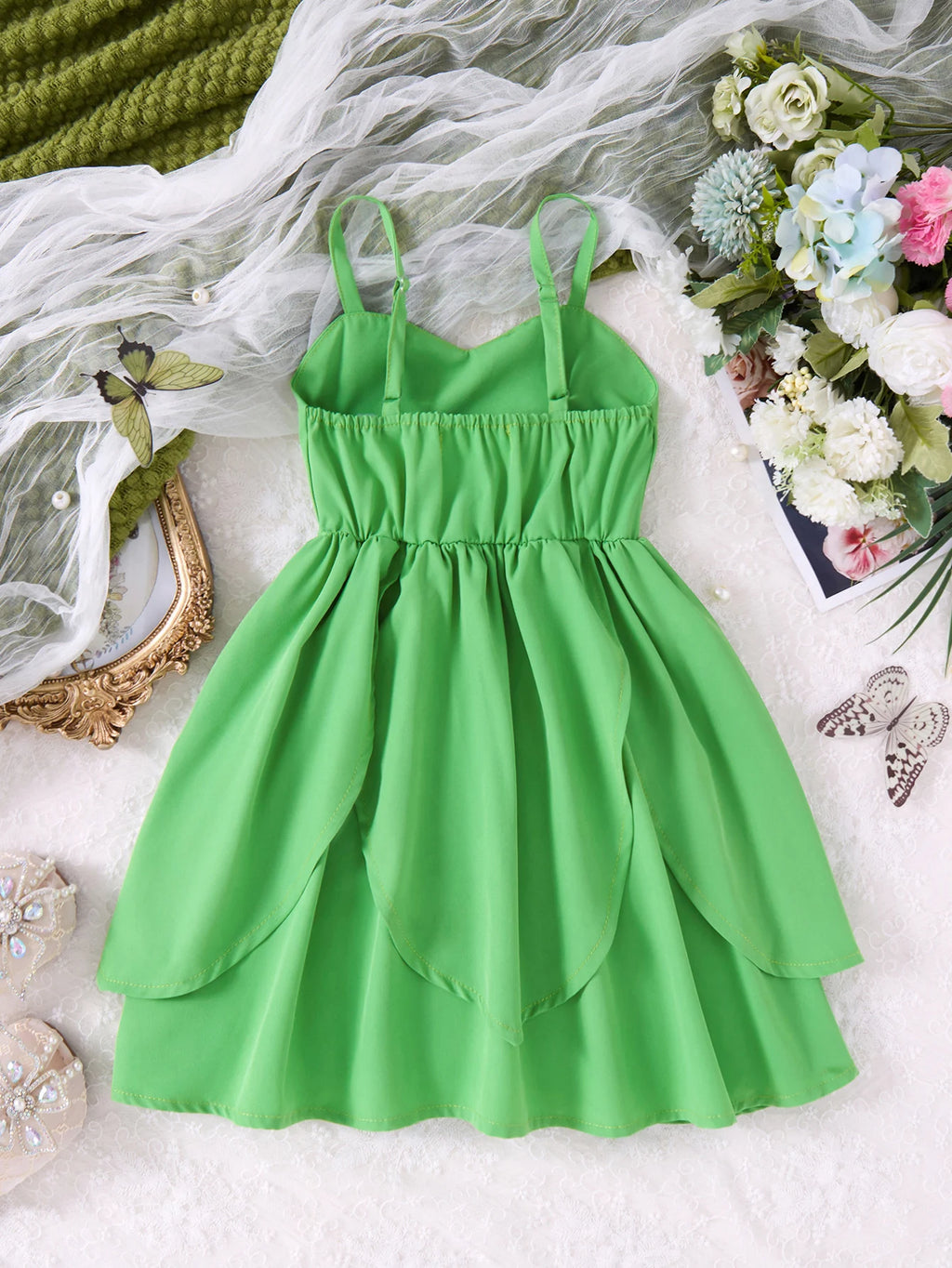Children Fashion Dresses Barbi White Snow Moana Princess Dress Girl  Outfit