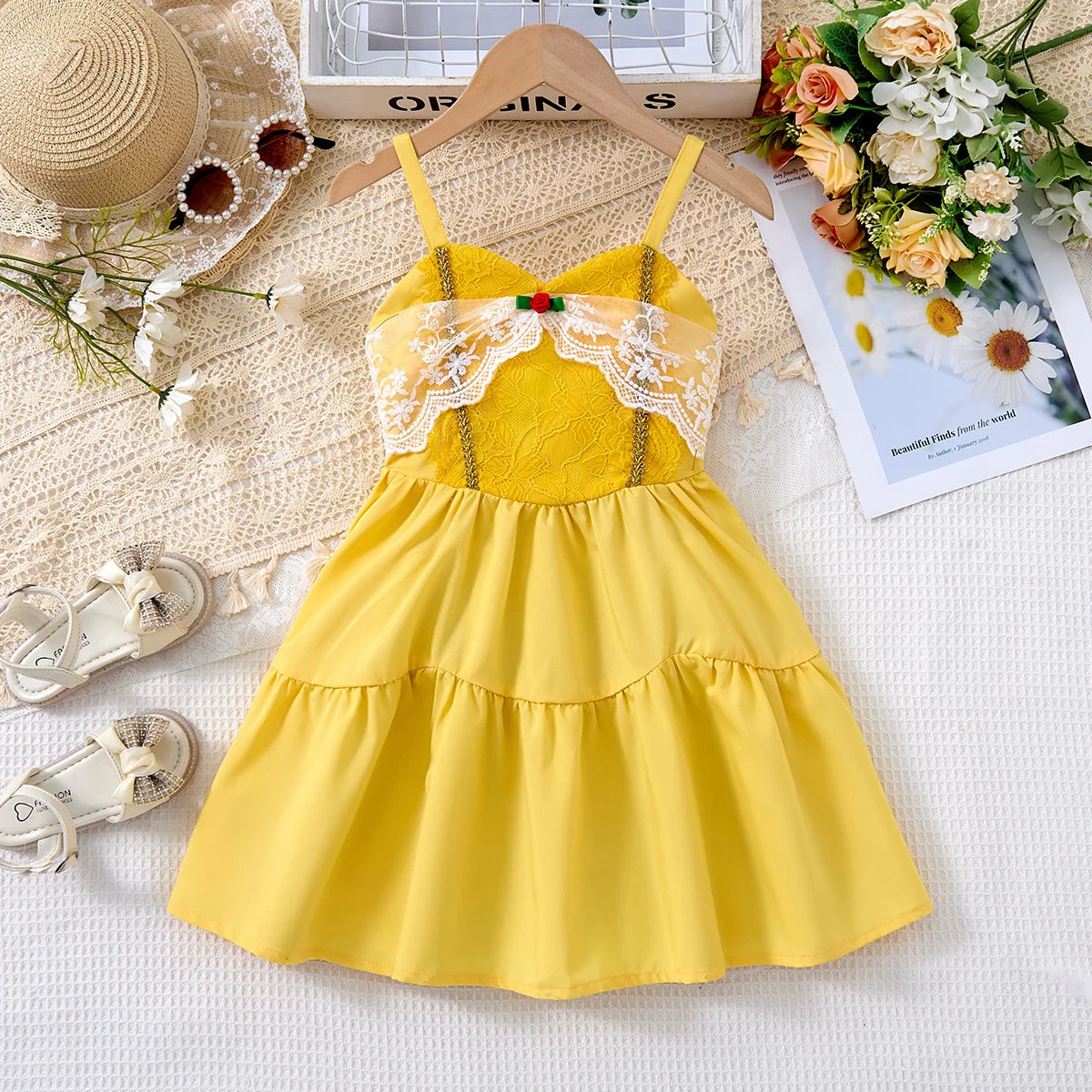 Children Fashion Dresses Barbi White Snow Moana Princess Dress Girl  Outfit