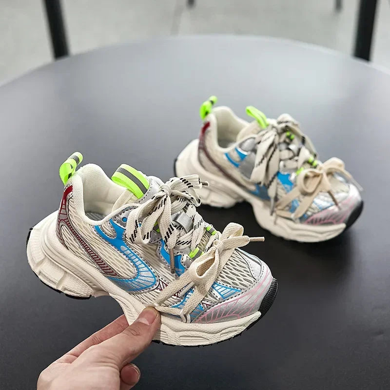 Kids Sneakers Breathable Soft Sole Running Shoes for Boys and Girls