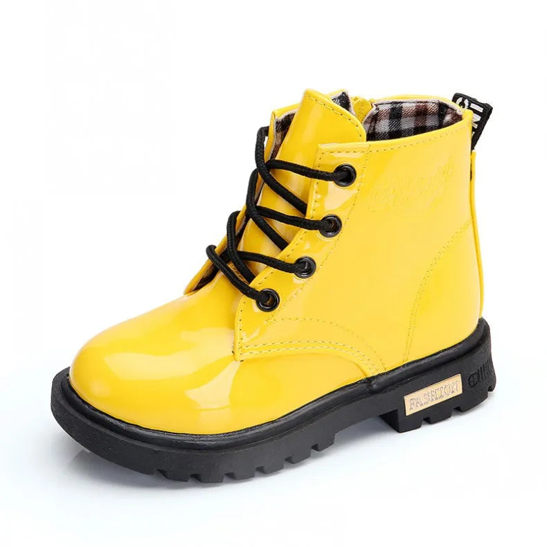 Kids Girls Non-Slip Wear-Resistant Soft Sole Fashion Warm Boots for Winter