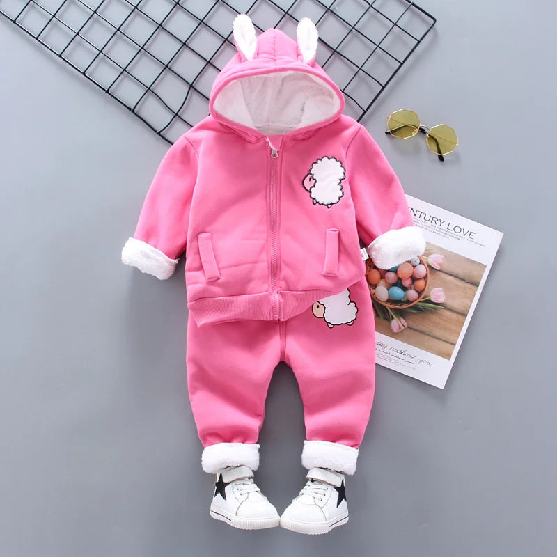 Toddler Clothes  Hooded & Pant 2pcs Outfit