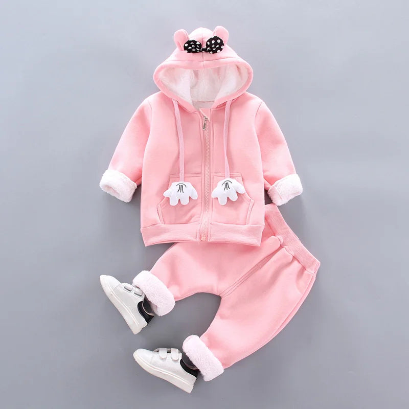 Toddler Clothes  Hooded & Pant 2pcs Outfit