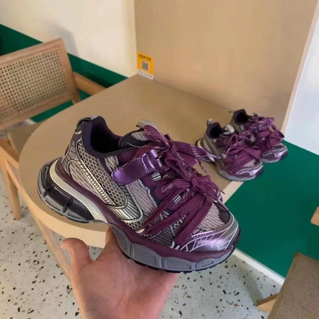 Kids Sneakers Breathable Soft Sole Running Shoes for Boys and Girls