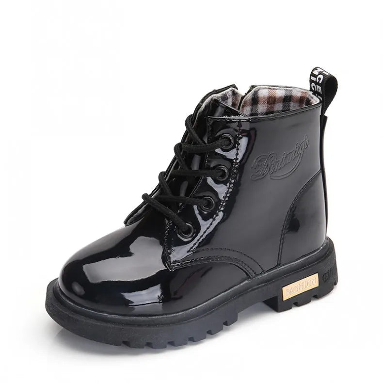 Kids Girls Non-Slip Wear-Resistant Soft Sole Fashion Warm Boots for Winter