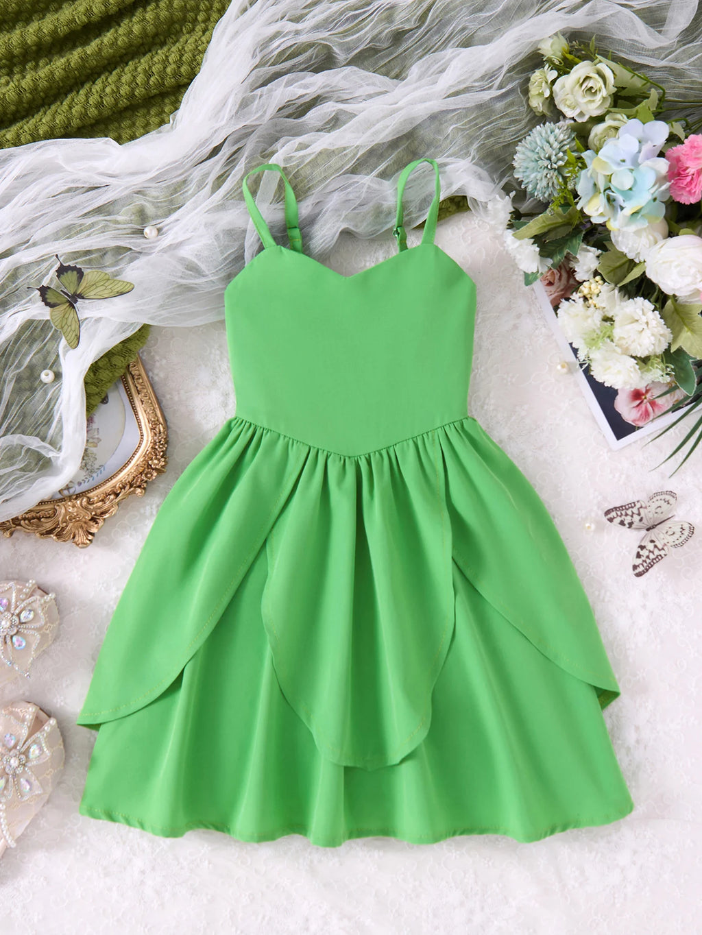 Children Fashion Dresses Barbi White Snow Moana Princess Dress Girl  Outfit