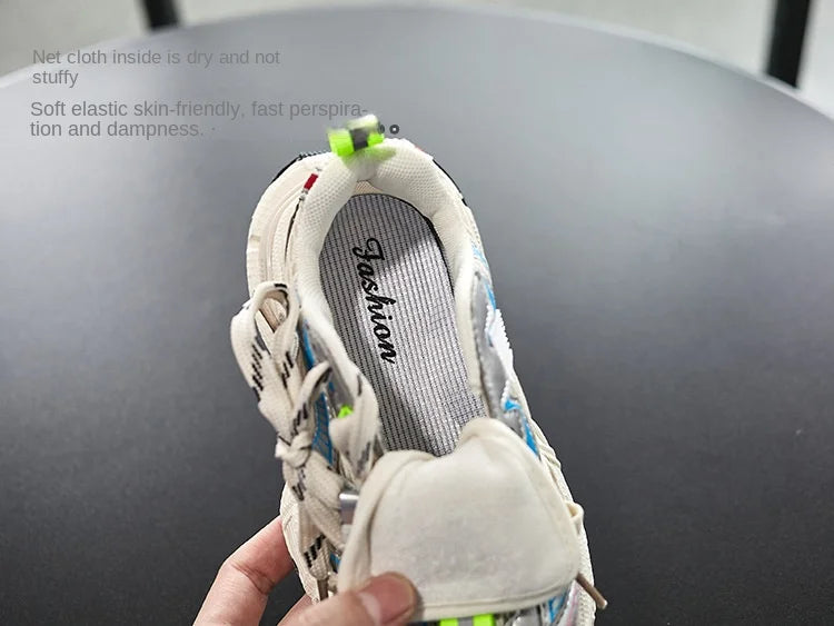 Kids Sneakers Breathable Soft Sole Running Shoes for Boys and Girls