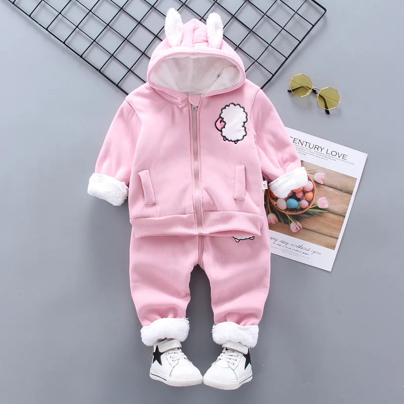 Toddler Clothes  Hooded & Pant 2pcs Outfit