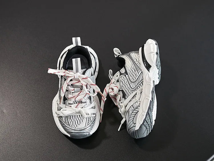Kids Sneakers Breathable Soft Sole Running Shoes for Boys and Girls