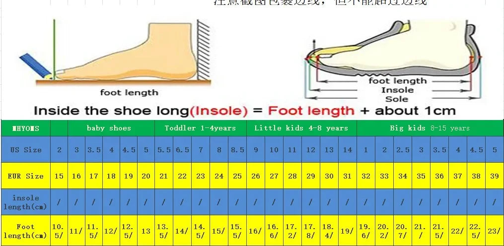 Children White Casual Sneakers Soft-Soled Running Shoes for Boys and Girls