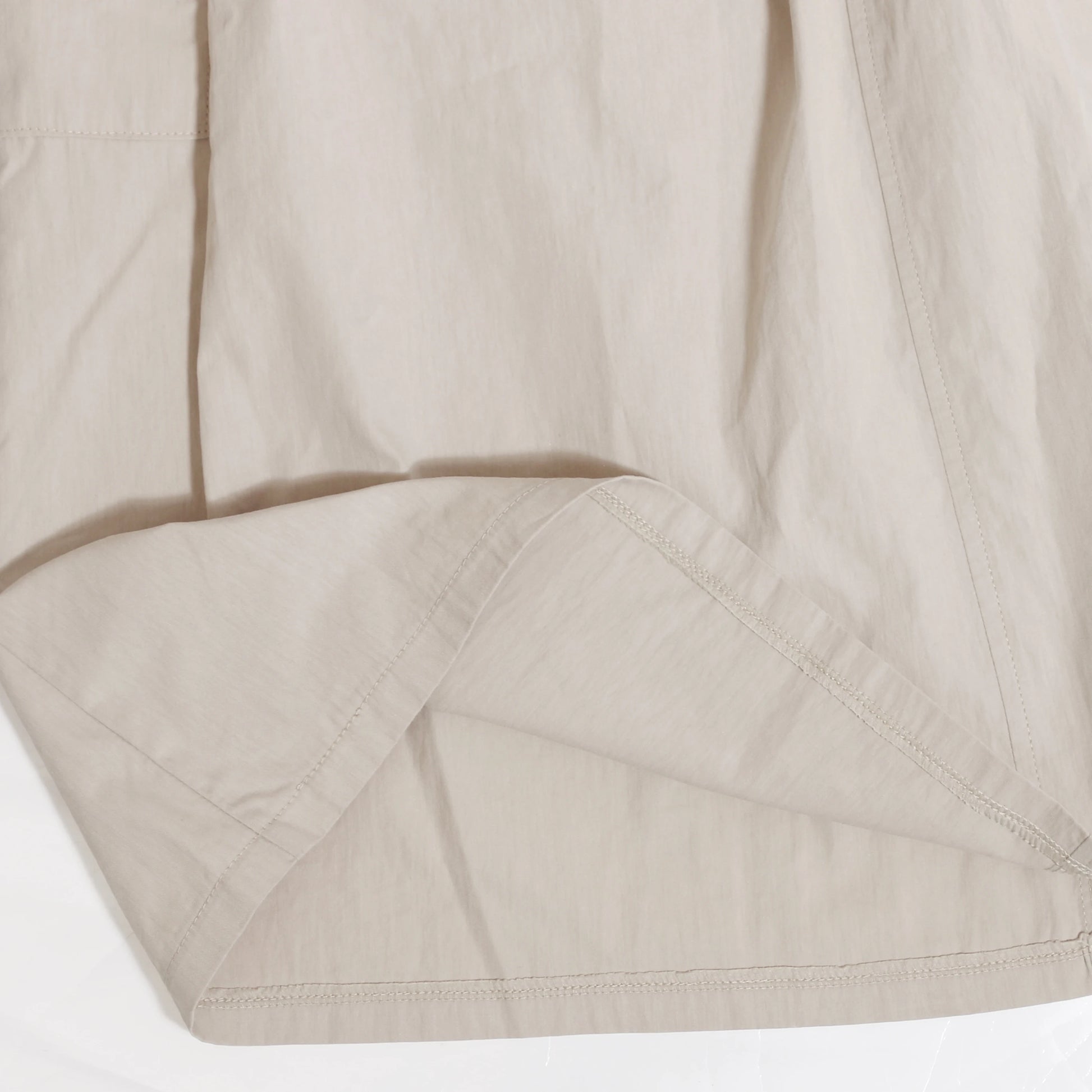 Close-up of beige fabric detail from Family Ribbed Print Sets for Summer and Spring by Yamza Tots' Closet