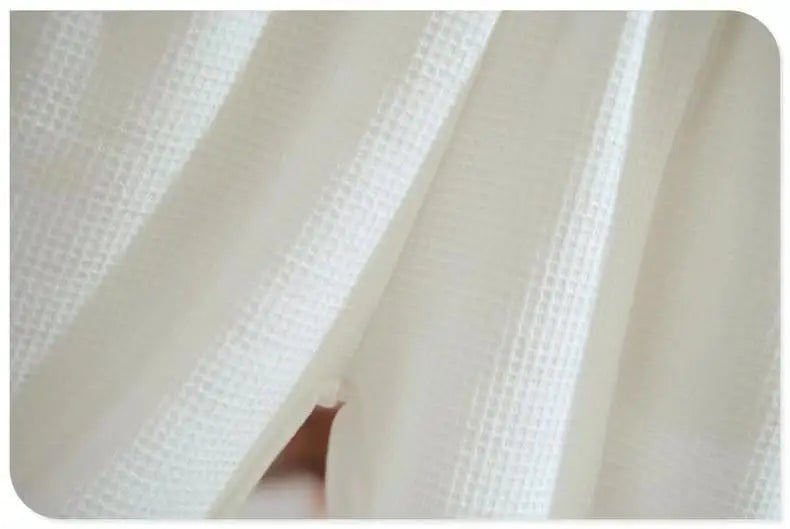 Close-up of white textured fabric for Kids Girls Spring Autumn Blouse Top and Pants Set Sweet Casual Outfit Set