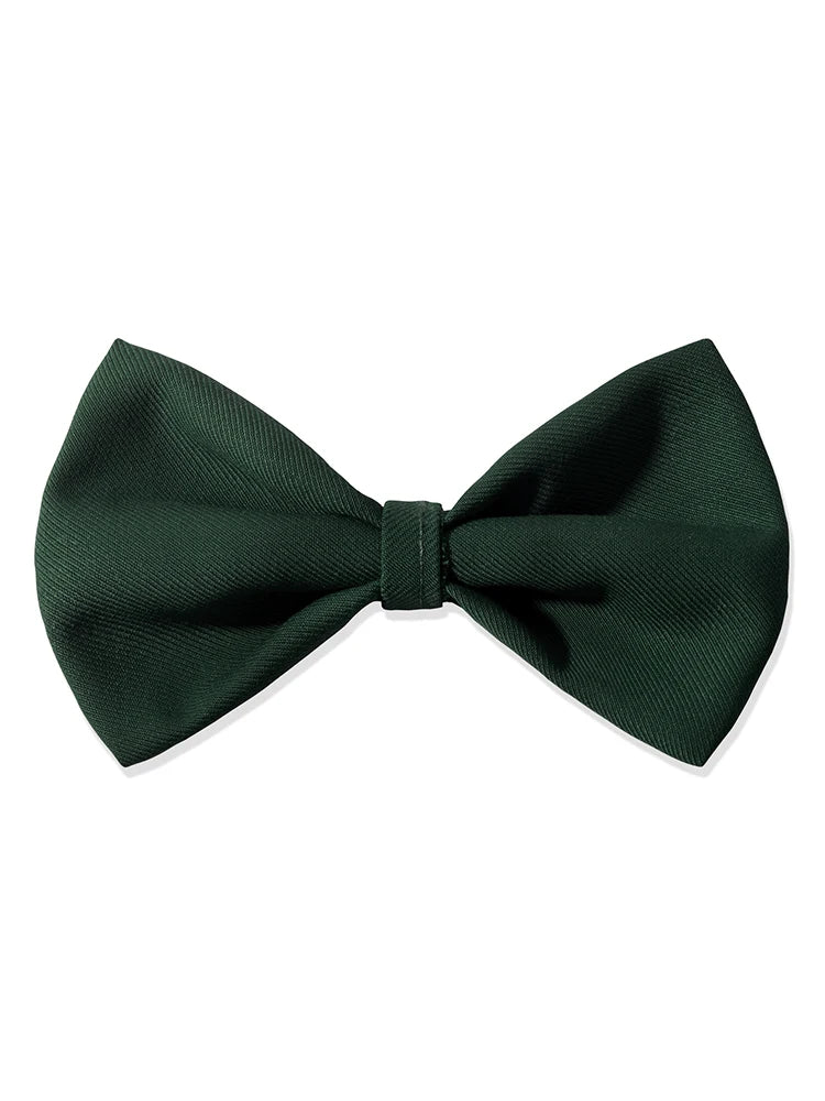 Dark green bowtie from Toddler Boy Formal Dresswear Set Vest Shirt Pants and Bowtie Back to School